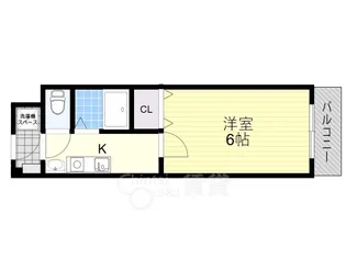メゾン清杜【2階】の間取り