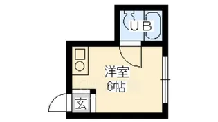 新大阪サンマンション1号館【3階】の間取り