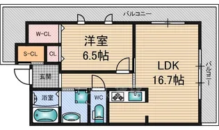 ユニティ北川口【12階】の間取り
