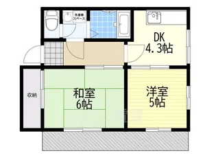 メゾンブランエベール【3階】の間取り