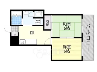 グレースニシオ【3階】の間取り
