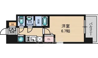 ベラジオ新大阪北【6階】の間取り