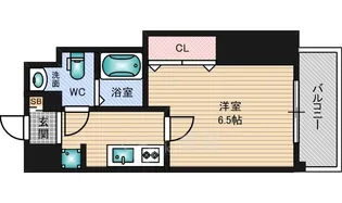 フレンシアノイエ東三国【4階】の間取り