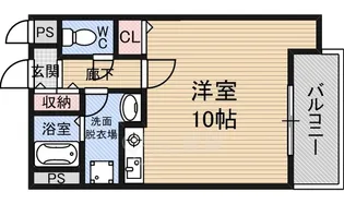 C-WING【8階】の間取り