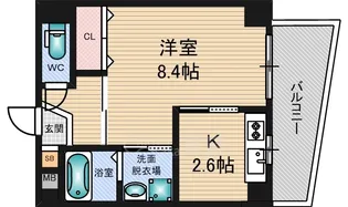 KEIGORINⅡ【3階】の間取り