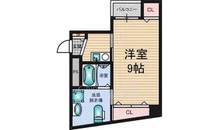 大阪府大阪市淀川区三津屋南1丁目【マンション】の間取り