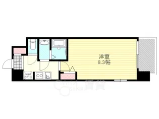 リッツ新大阪【12階】の間取り