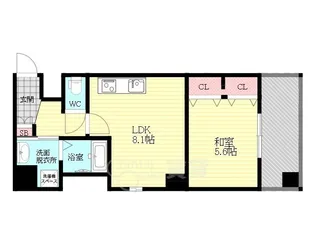 アミル11番館【3階】の間取り