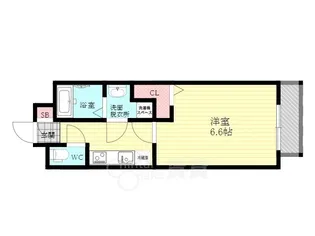 アムールHARMONY2【1階】の間取り