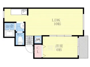 グランドコーポラス新大阪【2階】の間取り