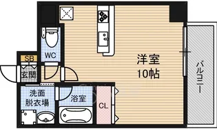 大阪府大阪市東淀川区豊里2丁目【マンション】の間取り