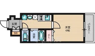 プレミアムステージ新大阪駅前2【9階】の間取り