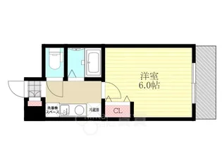 エストリーヴル【5階】の間取り