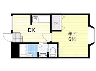 さつきビル【4階】の間取り