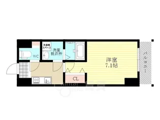 ジョワイユ芝野【2階】の間取り