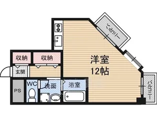 メゾンサクラ9【3階】の間取り