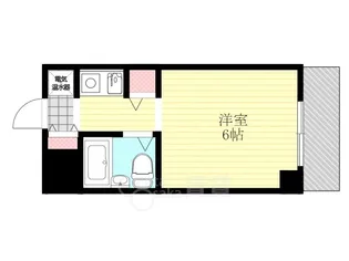 H・R下新庄【6階】の間取り