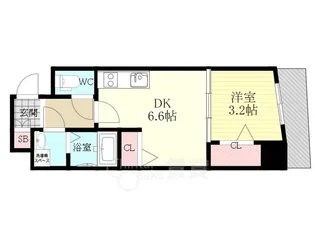 ユーズ8番館【5階】の間取り