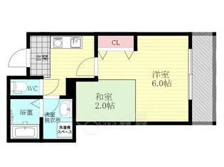 震雲マンション【1階】の間取り