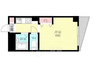有馬パレス西中島【3階】の間取り