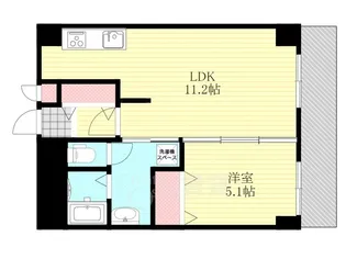 ドミニアムパレス東洋【5階】の間取り