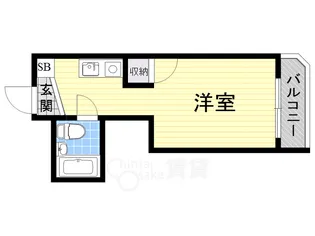 ハッピーハイム【3階】の間取り