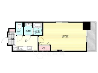 Luxe淡路2【3階】の間取り