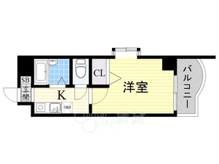 ノルデンハイム淡路【2階】の間取り