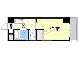 ノルデンハイム淡路【2階】の間取り