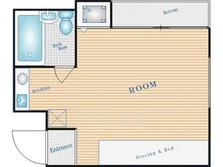 サラダボウル【3階】の間取り