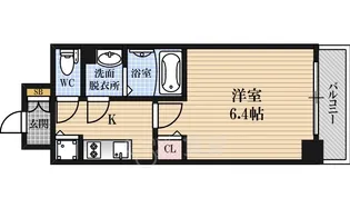 大阪府大阪市淀川区西三国2丁目【マンション】の間取り