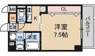大阪府大阪市淀川区十三本町1丁目【マンション】の間取り