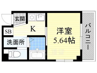 大阪府大阪市東淀川区瑞光1丁目【マンション】の間取り