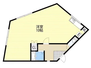 井戸ビル【4階】の間取り
