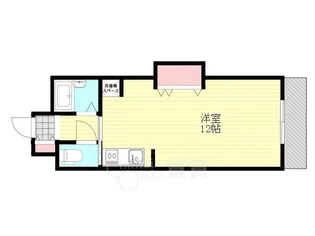 キャメルコート東三国【8階】の間取り
