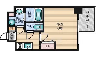 エスリード新大阪グランファースト【7階】の間取り