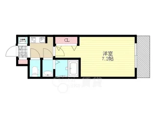 大阪府大阪市淀川区宮原4丁目【マンション】の間取り