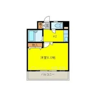 メゾンソレイユ【3階】の間取り