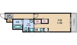 大阪府大阪市淀川区木川東3丁目【マンション】の間取り