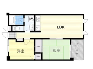メゾンサクラ11北棟・南棟【3階】の間取り