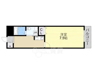 大阪府大阪市淀川区西宮原1丁目【マンション】の間取り