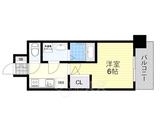 エスリード新大阪グランゲートノース【5階】の間取り