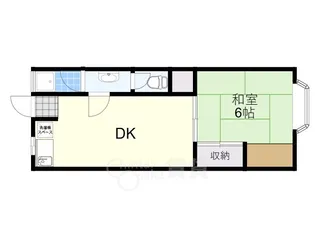 大阪府大阪市淀川区東三国6丁目【マンション】の間取り