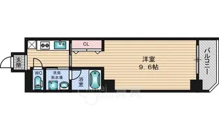 大阪府大阪市東淀川区東中島1丁目【マンション】の間取り