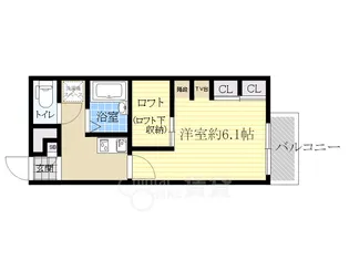 ベルローズ【1階】の間取り