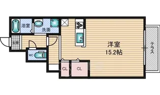 大阪府大阪市東淀川区下新庄5丁目【アパート】の間取り