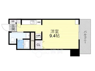 パークナードフィット箕面船場【2階】の間取り