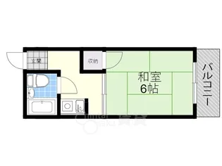 コンドミニアム美園【2階】の間取り
