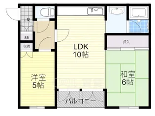 アパルトマンK【4階】の間取り
