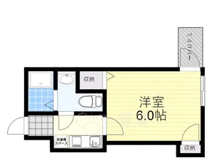 大阪府大阪市東淀川区瑞光1丁目【マンション】の間取り